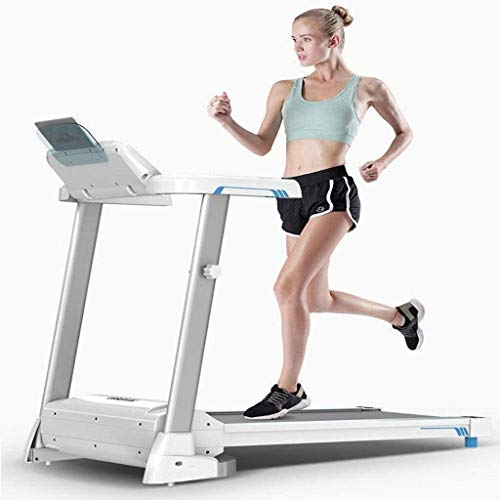 Image of Running chines edmills r nning oform eadmill tness torized lding nning eadmill th de se,Portable,USB,Aux,Flat lding w ofile hite 2 2cm