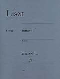 Balladen. Klavier: Instrumentation: Piano solo (G. Henle Urtext-Ausgabe) - Herausgeber: Ernst-Günter Heinemann, Rena Charnin Mueller Komponist: Franz Liszt Technischer Redakteur: Andreas Groethuysen 