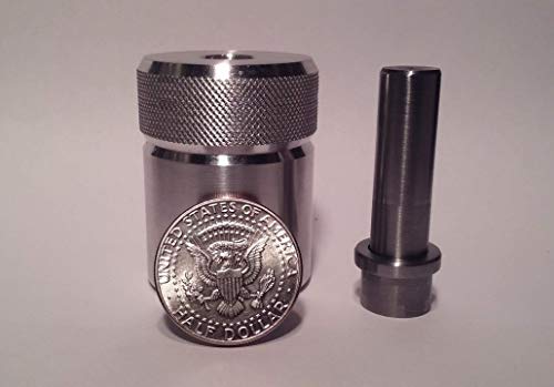 Sale! $10 off! Coin Ring Center Punch for 50 Cent Piece. Comes