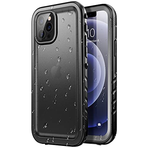 Sportlink Compatible With Iphone 12 Pro Max Waterproof Case - Full Body Shockproof Dustproof Phone Screen Protector Rugged Cases For Iphone 12 Pro Max 6.7 Inches Black #TOP7