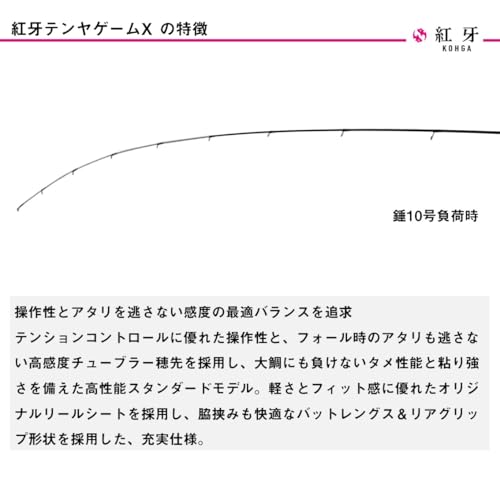 ダイワ 紅牙テンヤゲームX MH-240