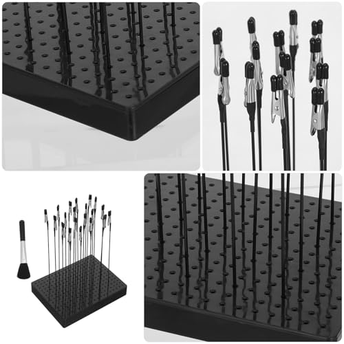 Kit de pintura para modelos Toyvian con soporte base y pinzas de cocodrilo 3