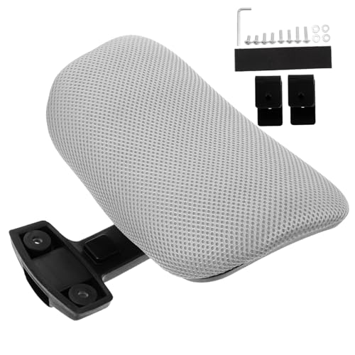 Anneome ヘッドレスト 高さ ?化 アクセサリー オフィス 調節可能 椅子 クッション パッド入り 作業 椅子 ヘッド 枕 快適 ヘッドレスト