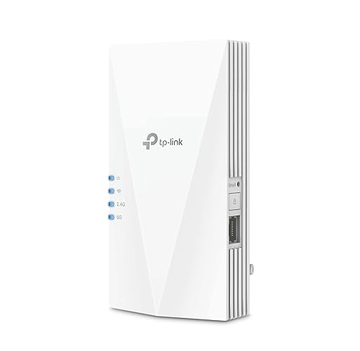 TP-Link AX3000 WiFi 6 Range Extender Internet Booster(RE700X), Dual Band, AP Mode w/Gigabit Port, OFDMA, Beamforming, APP Setup, OneMesh Compatible - WiFi 6, AX3000