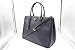 Prada 1BA786 NZV F0216 Large Saffiano Lux Women's Tote Bag Baltico Navy Blue