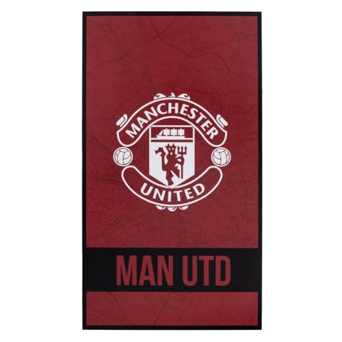 FOCO Serviette de Football sous Licence Officielle Manchester United FC