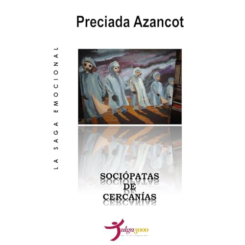 Sociópatas de cercanías Audiolibro Por Preciada Azancot arte de portada