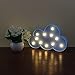 Produktbild Süße LED Nachtlichter Stimmungslicht Schreibtischlampen Babyzimmer Kinderzimmer Dekorationen Geschenke (Wolke, Blau)