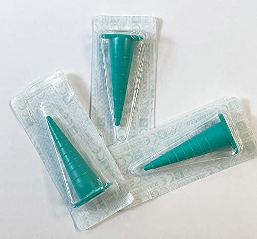 25 Katheterstopfen Verschlussstopfen mit Griff zum Verschliessen von Katheter, Schlauch, 25 Stück