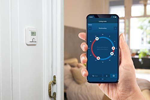 Bosch Smart Home Kamerthermostaat (2x AAA-batterij, voor radiatorthermostaten, inclusief weergave van luchtvochtigheid… - Image 4