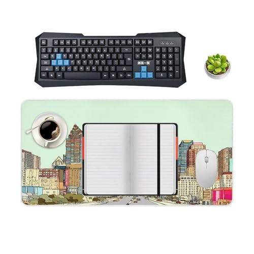 Mouse Pad FekiLoot de Caucho con Base Antideslizante 30x60 cm miniatura 4