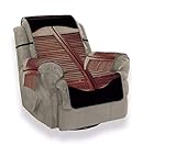 Housses de canapé avec sangles extensibles / élastiques.