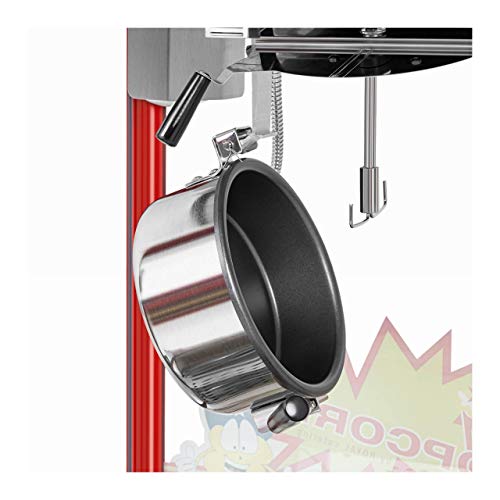 Royal Catering Retro Popcornmaschine RCPS-14 Profi Popcorn Maschine 1495 W Popcorn Maker mit Arbeitszyklus 120 s… – Bild 3