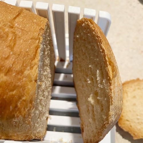 Cortador de tostadas compacto para rebanar queso y jamón de forma uniforme 3