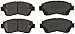 Bendix D476CT CT-3 Brake Pad Set