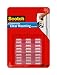 Scotch Removable Mounting Squares, 1-inch x 1-inch, Clear, 16-Squares (859-MED)