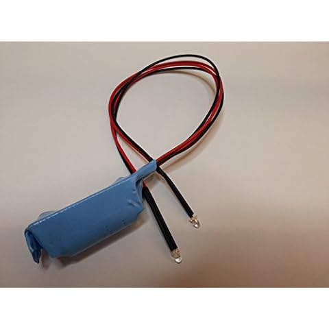 Twin Flashing Red/Green LED Alarm Dummy Cover