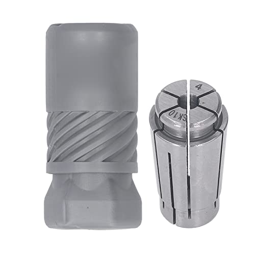SK10 Spring Collet Carbide Chuck Accessory, Spring Collet for CNC Engraving Machine, High Precision SK10 Collet with Firm Clamping for Milling Drilling Tapping Lathe