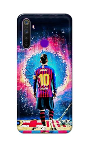 Image of Printed Hard Back Cover for Realme 5 Back Cover (Famous Football Player -J1) -190724(EA)