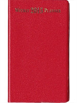 Weekly 2015 Planner (Red)