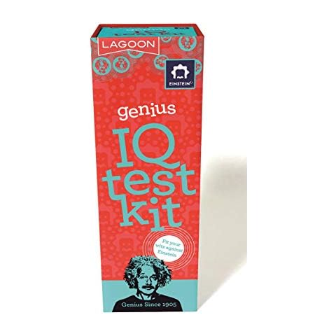 The Lagoon Group 6628 Einstein² Genius IQ Test Kit, Multi Cover