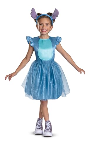 Disney Lilo & Stitch Stitch Dress with Headband for Girls Officially Licensed by Disguise - Image 2