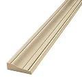 FLEXTRIM #376 Flexible Casing Molding: 11/16" Thick x 2.25" Wide - Precurved to fit Half Round Arches 26" Diameter up to 32" Diameter