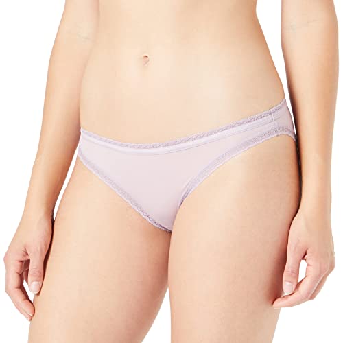 Calvin Klein Slip Femme Bikini Dentelle, Violet (Happy Purple), XS Calvin Klein Slip Femme Bikini Dentelle, Violet (Happy Purple), XS