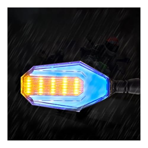 Accessoires de moto avec clignotants LED étanches à double éclairage - 4