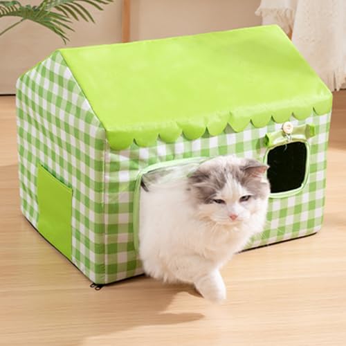 Abri d'été isolé contre la chaleur pour chats d'extérieur et chatons