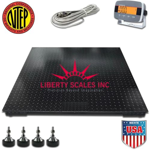 Báscula Industrial Liberty LS-900-6x6 72"x72" 1000 lbs miniatura 4