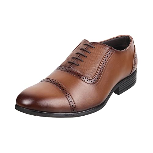 Image of Metro Men's Formal Stylish Oxford Lace-up Shoes