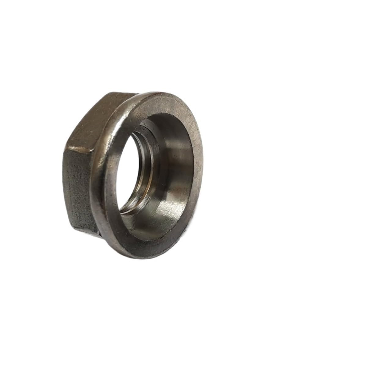 Tuercas de seguridad de rosca de acero inoxidable 304, tuercas de seguridad rígidas autoblocantes, B060(M10-10 pieces)