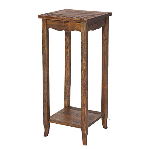 XIU Flower Stand- Flower Stand Solid Wood Multilayer Living Room Balcony Floor-Standing Plants Flower Stand Potted Shelf