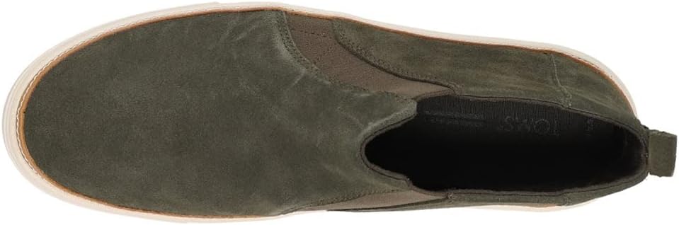 TOMS Womens Bryce High-Top Faux Fur Lining Slip On Sneakers - Image 4