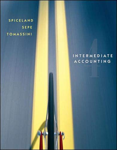 Intermediate Accounting Revised 4th Edition 0073215422 Book Cover
