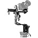 Vidpro MH-430 Motorized Pan & Tilt Gimbal Head - Complete Set Includes Joystick Cables Adapter and Carrying Case - Remote Control Pan Tilt and Rotate DLSR Camcorder Video Equipment Compatible