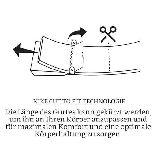 Nike SG Herren-Schnalle mit drei austauschbaren Gürtelriemen, Schwarz/Cargo Khaki/Khaki