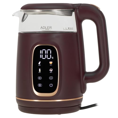 Adler ad_1305bu AD 1305 Bouilloire Électrique 1,7L Doré