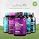 Biotin Hochdosiert 12000mcg, Haar Vitamine - 400 Vegan Biotin Tabletten für 1+ Jahr Vorat, Vitamin B7 - Haut Haare Nägel (EFSA) - Haarvitamine für Frauen - Hair Vitamins bei Nutravita