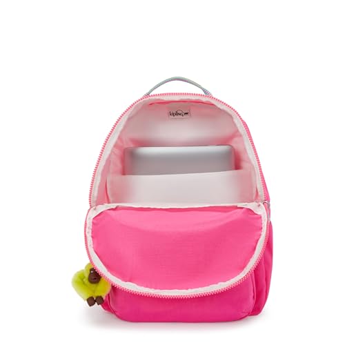Image of Kipling Women's Seoul 15 inch Laptop Backpack, Durable, Roomy with Padded Shoulder Straps, Built-In Protective Sleeve