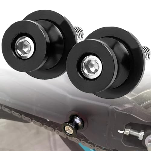 FREAXLL 6MM M6 Swingarm Spools Sliders Stand Universal for YAM-AHA YZF R1 R3 R6 MT09 MT-10/SP MT03 TRACER 700/900 GT TENERE 700 XTZ1200 FZ07 FZ09 FZ6 FZ6R FZ8 - Black