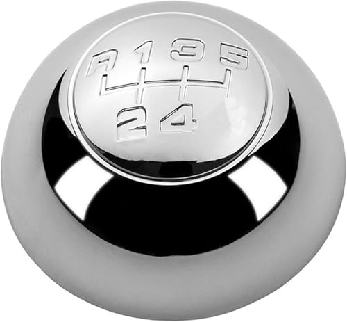 シフトノブ 用のアルファロメオ 2011-2013 2010年以降用 シフターレバー ハンドボールケースカバー(Chrome 5 speed)