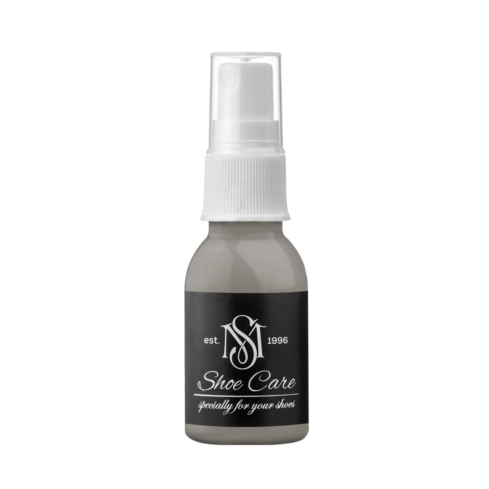 Spray do zamszu i nubuku - NCS S 5502-Y20R Węglowa Szarość Khaki - Renowator koloru i impregnat do zamszu, nubuku, weluru marki MAVI STEP - 50 ml / 1.70 fl oz