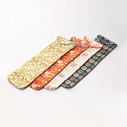 Amazon | 太鼓匠・この道400年の浅野太鼓 バチ袋（金襴） (赤系