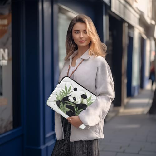 Funda para portátil con diseño panda para laptops de 13 a 14 pulgadas miniatura 7