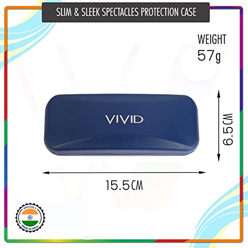 Image of Unisex Lightweight Specs Hinge-Spring Eyewear Dabbi Abs Hard Case Cover