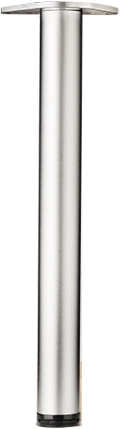Gamba Mobile da Cucina Acciaio Inox 90cm per, Argento smerigliato, 130cm