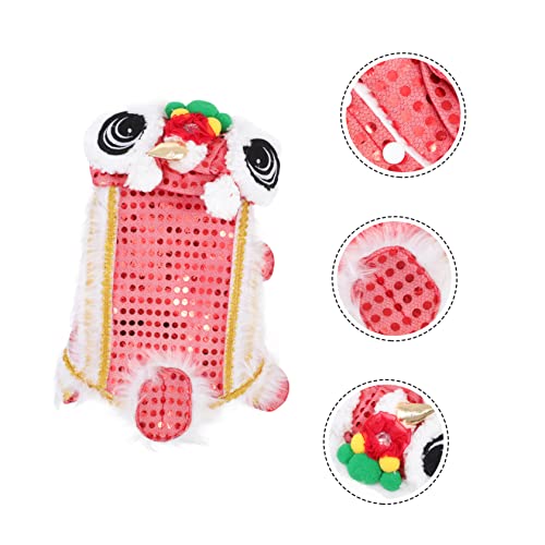 Disfraz para perro Ropa de mascota tema Año Lunar S miniatura 4