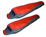 High Peak alpinizmo Lite Pak 20 F Mummy Sleeping Bag with Free Stuff Sack, for Adult, Camping, Trave